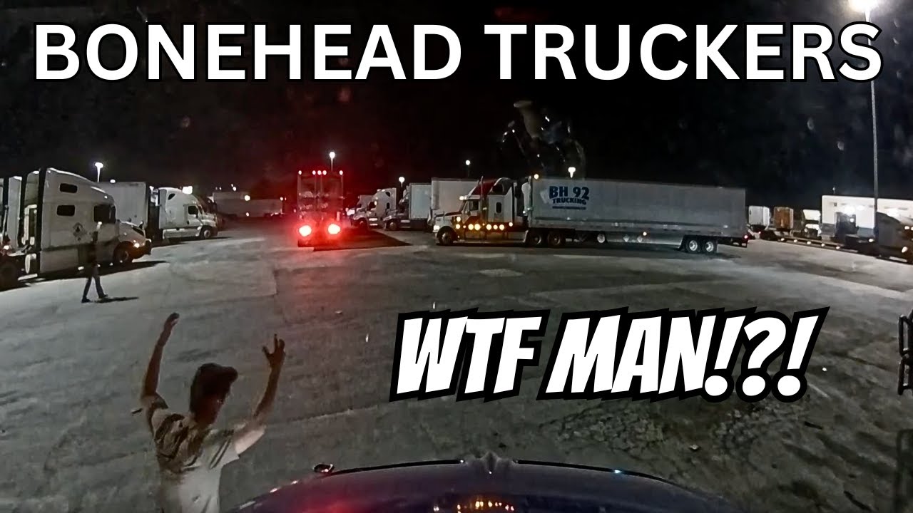 Неквалифицированные водители грузовиков всё портят | Bonehead Truckers