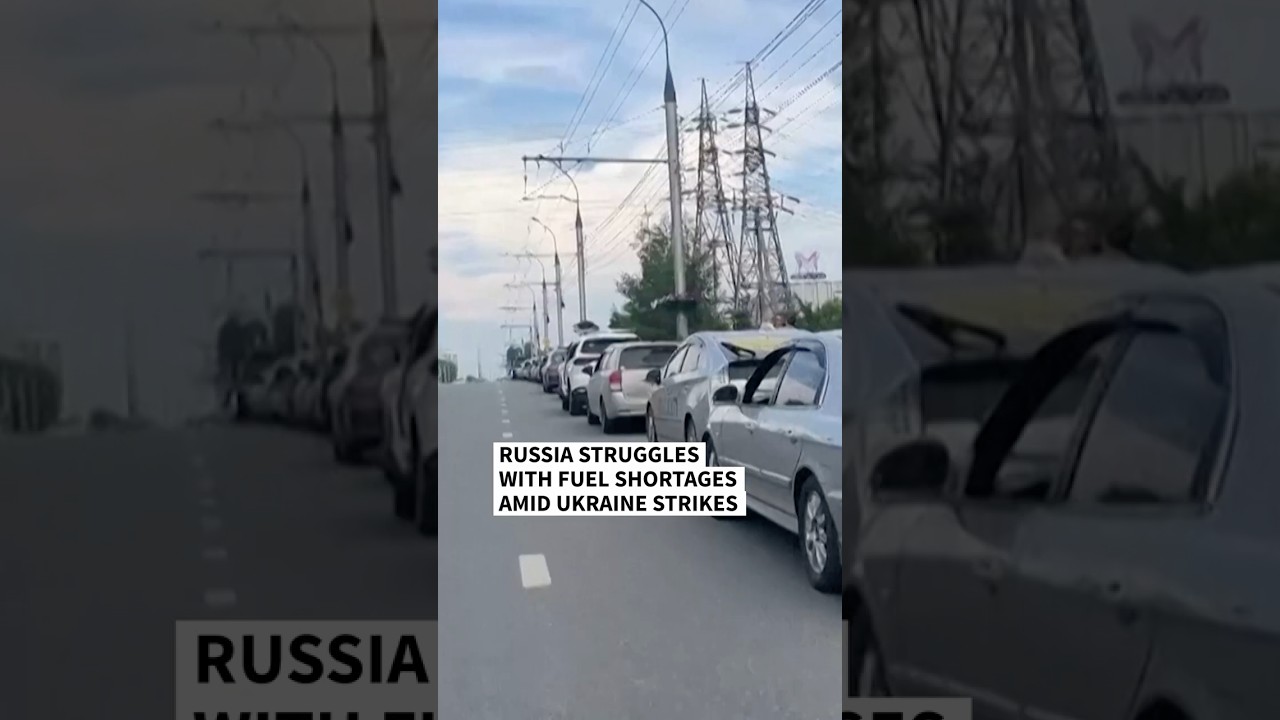Russia struggles with fuel shortages amid Ukraine strikes | AFP