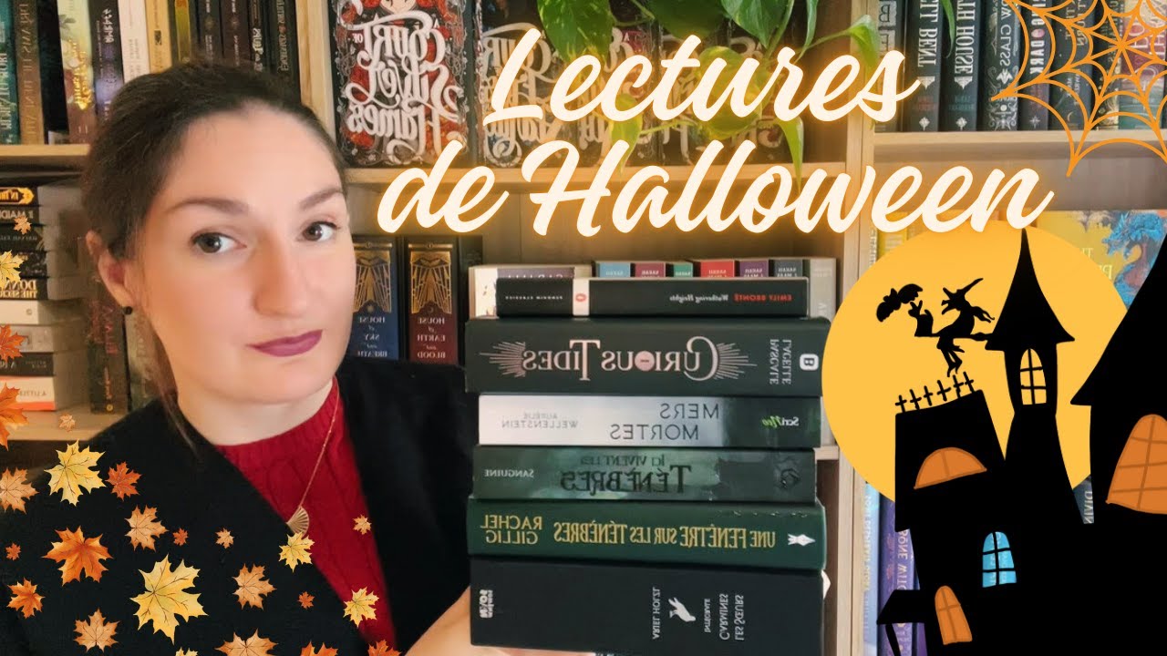 🍁 DES LIVRES POUR OCTOBRE | Lectures de Halloween 👻 des fantômes, des classiques et de la magie 🌘