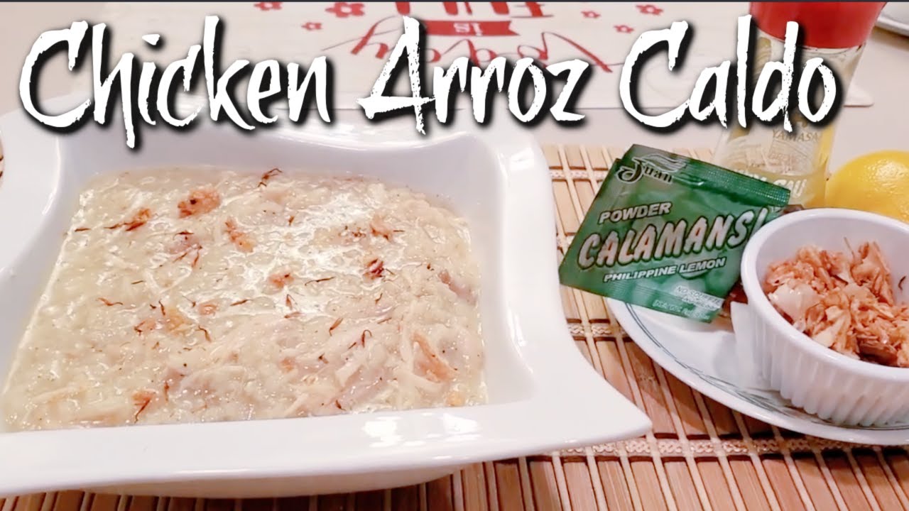 Chicken Arroz Caldo (family favorite!) - JMKL's Mama