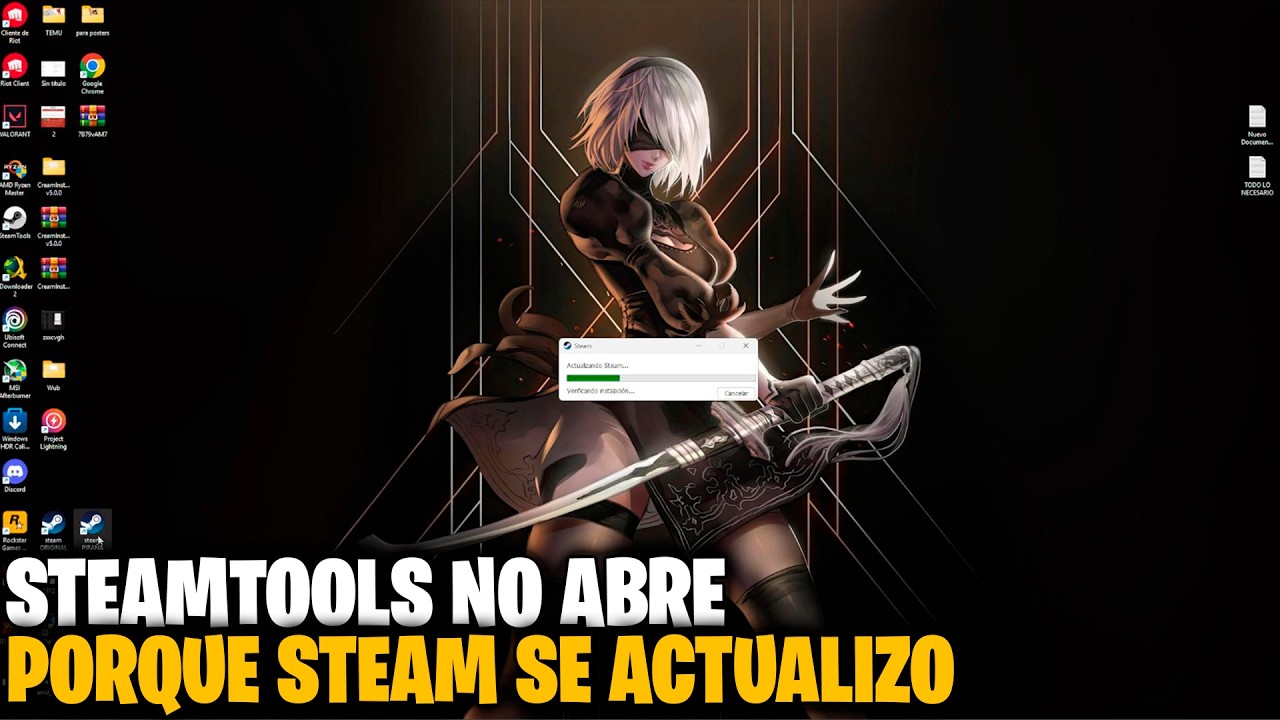 Steam NO ABRE Por SteamTools