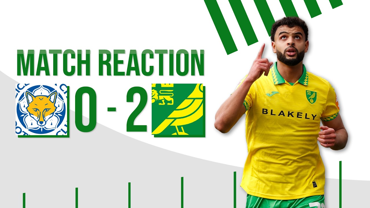 'THE ONLY WAY IS UP' Leicester City 0 - 2 Norwich City | Match Reaction