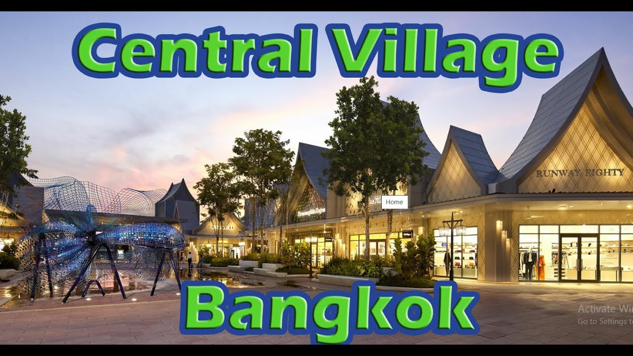 Central Village, Bangkok, Thailand, Jan Studio