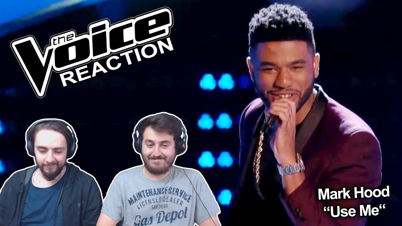Singers FIRST TIME Reaction/Review to The Voice 2015 Blind Audition - Mark Hood: 