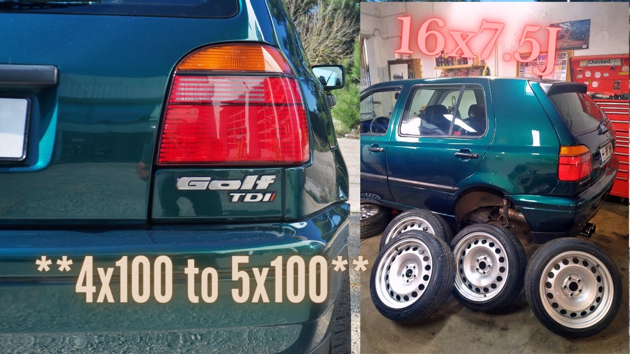 Golf mk3 TDI Bon Jovi 5x100 **plus running gear**