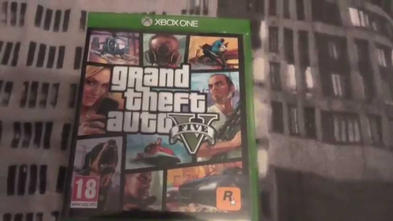 Grand Theft Auto V (Xbox One) Unboxing