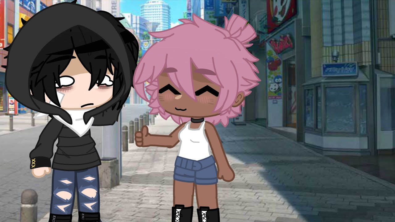 If Mina And Tokoyami Turned Into Humans | Gacha Club | DJ-Demz