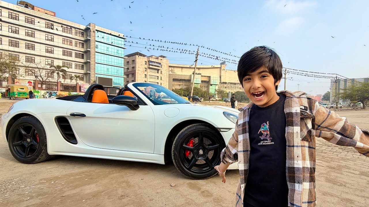 Finally ye wali super car chala di😍