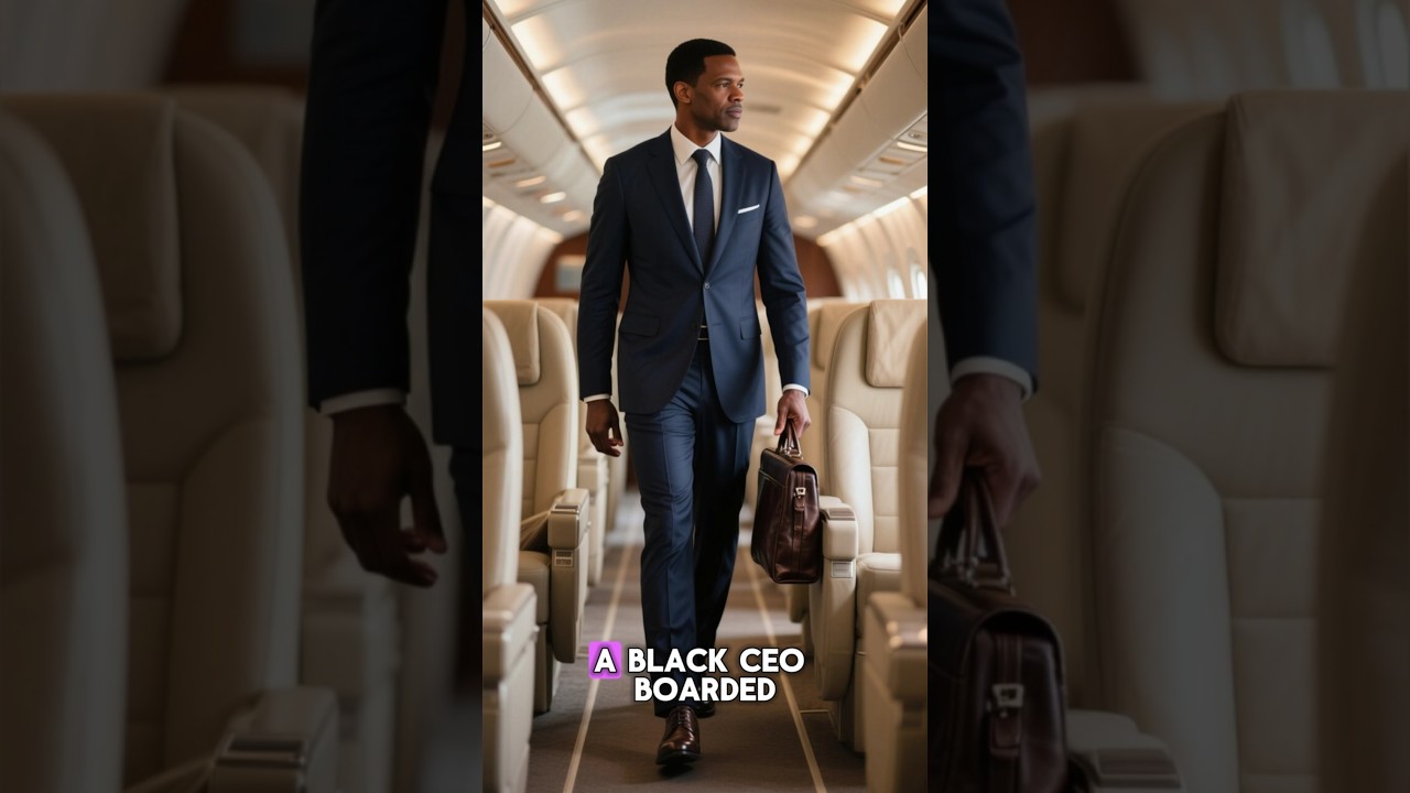 Black CEO Kicked Out of VIP Seat for White Passenger &mdash; Froze When He Fired Them All Instantly