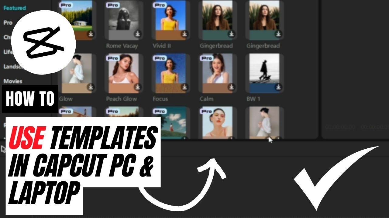 How to Use CapCut Templates on PC & Laptop 2025 &ndash; Step-by-Step Guide