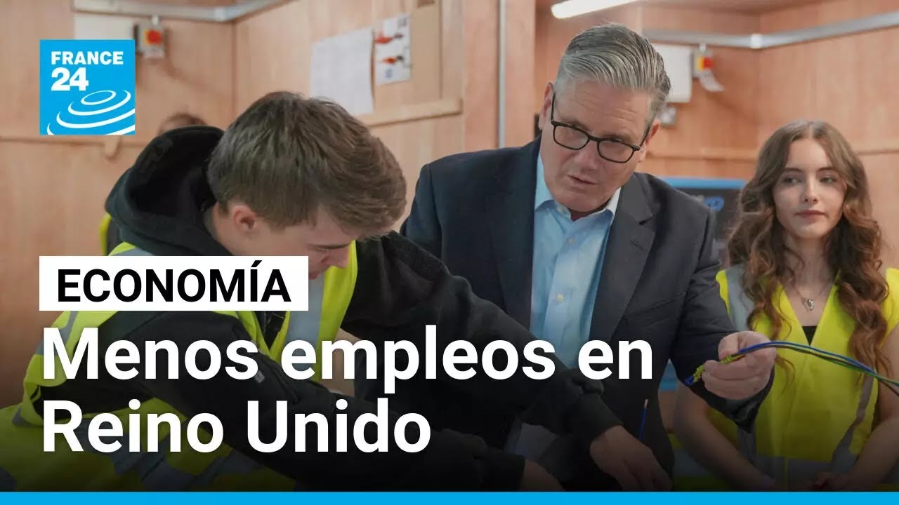 Desempleo en Reino Unido llega a su mayor nivel desde tiempos de pandemia • FRANCE 24 Español