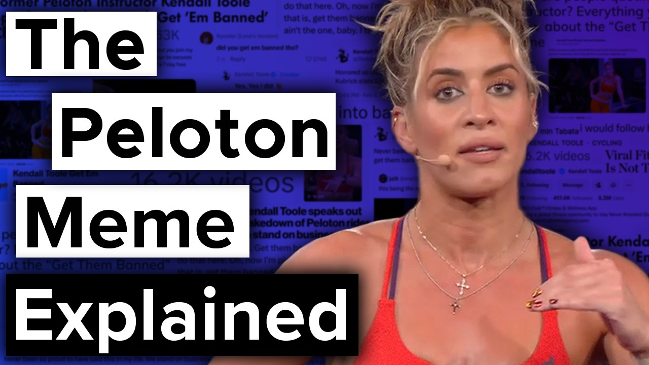 A Deep Dive into the “Get Them Banned” Peloton Meme