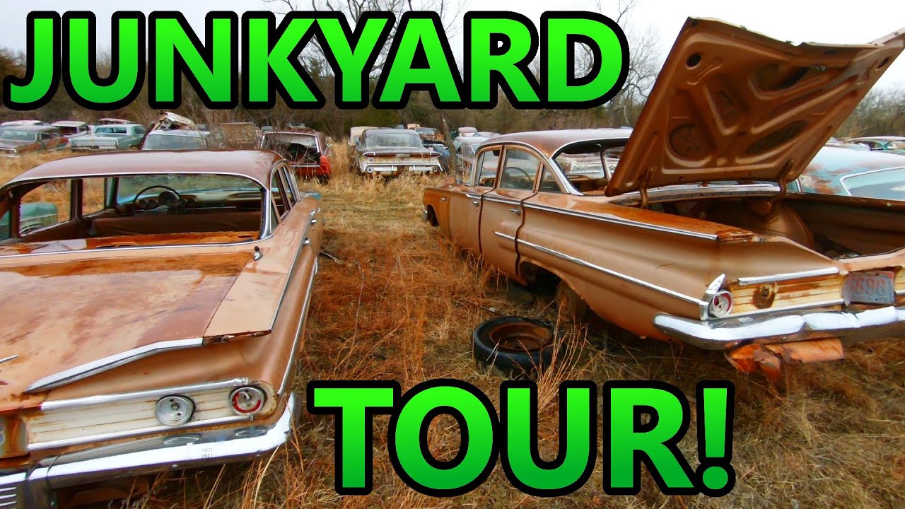 OVER 500+ CLASSIC CARS! | Classic Car Salvage Yard! (Old Car Junkyard Tour)