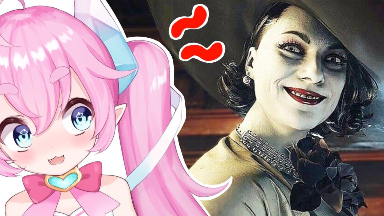 chibi thirsting for vampire women (resident evil 8)