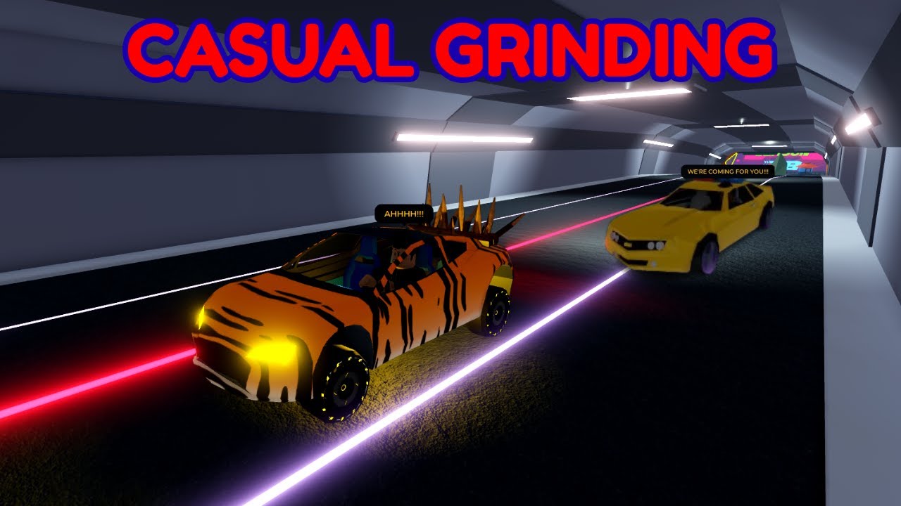 27 Minutes of Casual Grinding in a Rich Roblox Jailbreak Server... (raw footage)
