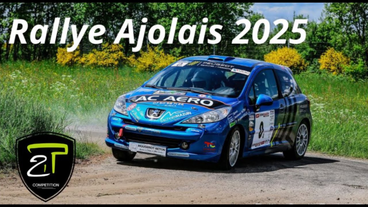 Rallye Ajolais 2025 @2TCompetition Jean-Claude TOUSSAINT - Cédric BERI 207 RC A8