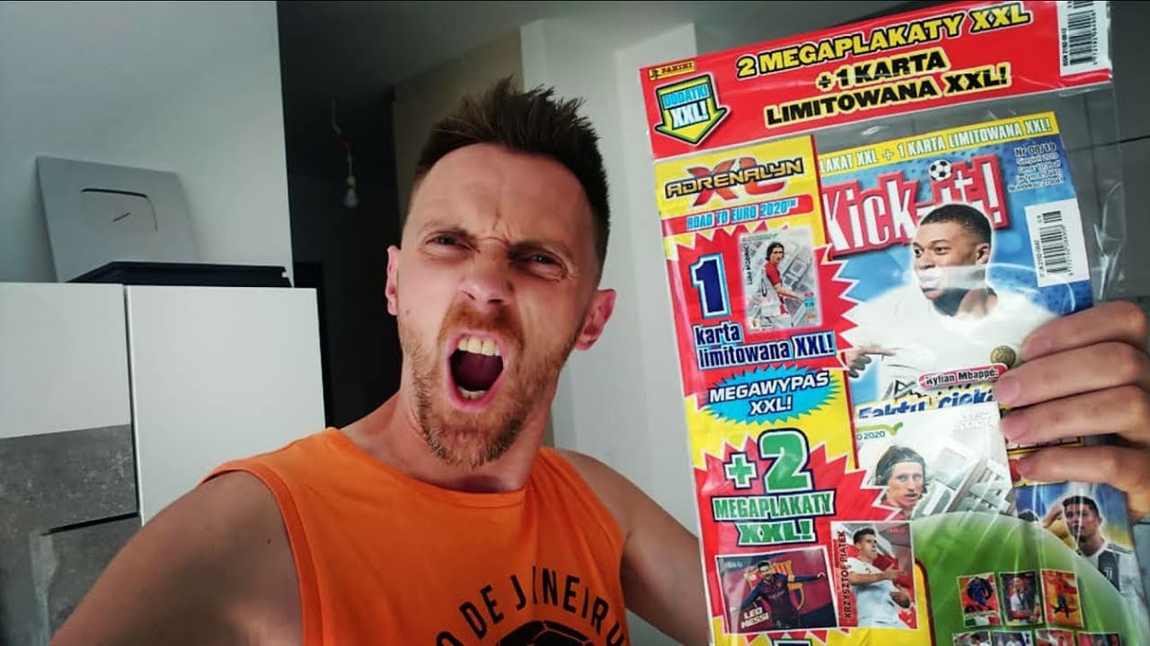 GIGANTYCZNY LEWANDOWSKI!!!ALE CZAD!!! NAJNOWSZY JUST KICK-IT! nr 08/19 - unboxing