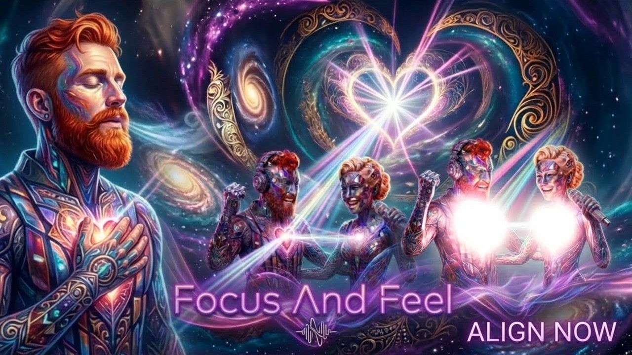 Focus & Feel | Manifestation Heart Coherence (Breath + Dance Affirmation Music)