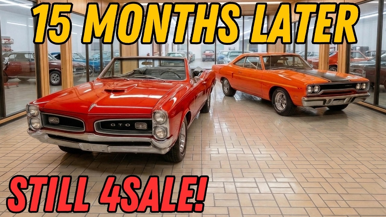 Classic Cars for Sale 15 MONTHS LATER STILL FOR SALE! Classic Car Prices Old & Current Asking Prices