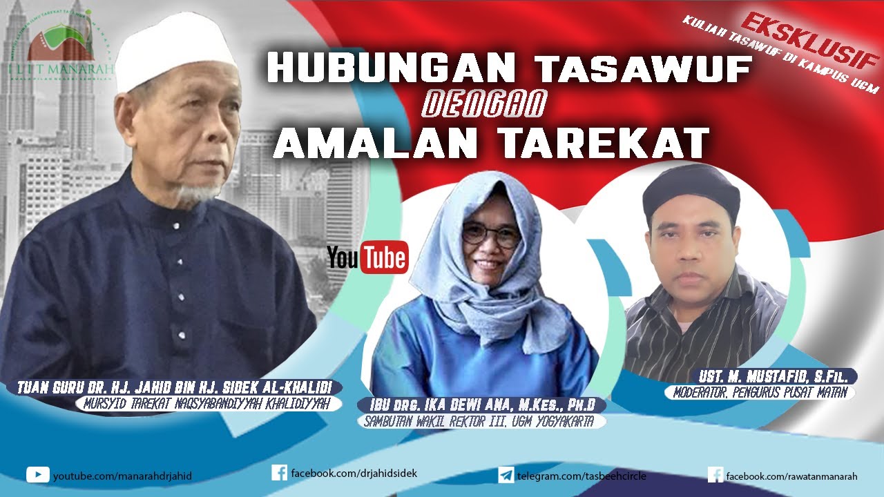 Hubungan Tasawuf Dengan Amalan Tarekat | Shaykh Dr. Jahid Sidek