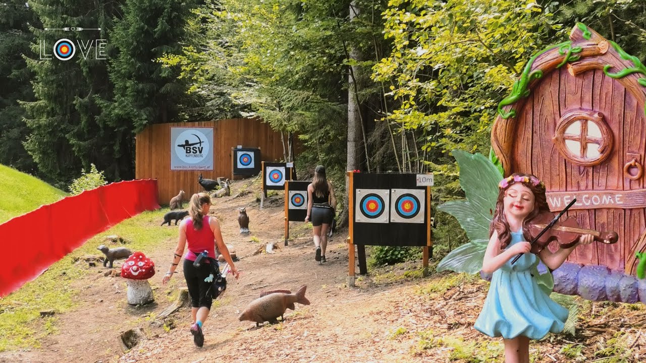 Holiday in Austria part.1 / 3D Archery Course BSV KAPFENBERG