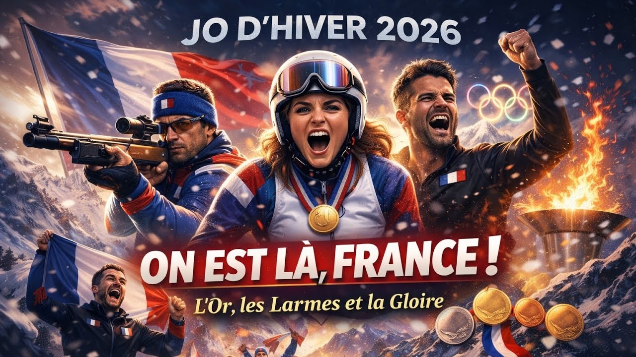 JO D’HIVER 2026 – ON EST LÀ, FRANCE ! 🇫🇷 L’Or, les Larmes et la Gloire