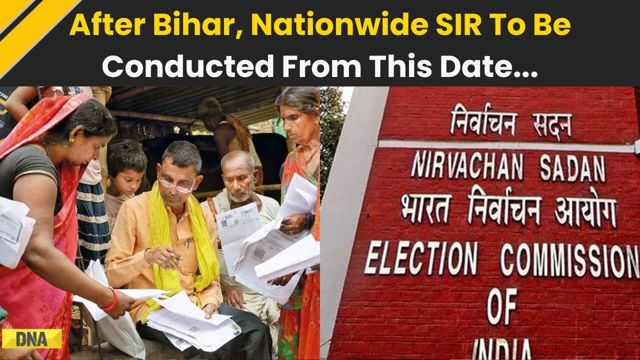 Bihar SIR News: After Bihar, Election Commission To Conduct Special Intensive Revision Across India