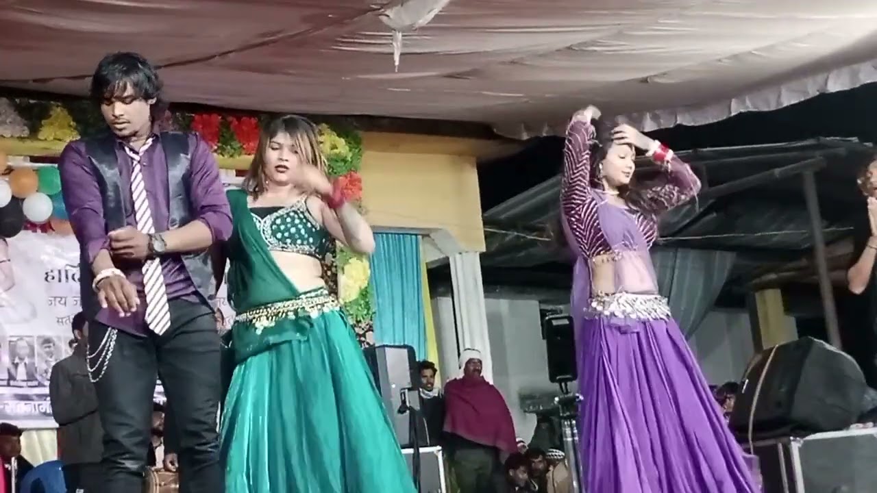 Kata o kata o bhitar ma jake janathe Cg program night show ll Virendra Chaturvedi ka dance 
