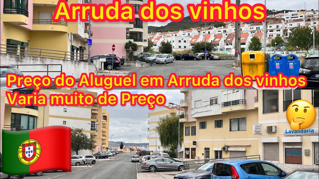 Preço do Aluguel em Arruda dos vinhos varia muito de preço 🤔