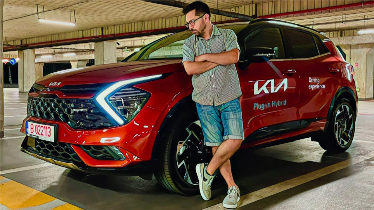 3.900 km AUTONOMIE și consum de 1.1% cu bateria încărcată! Goală, consumă 5.7% KIA SPORTAGE PLUG-IN