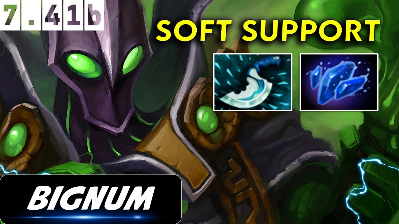 Bignum Rubick Soft Support - Dota 2 Patch 7.41b Pro Pub Gameplay
