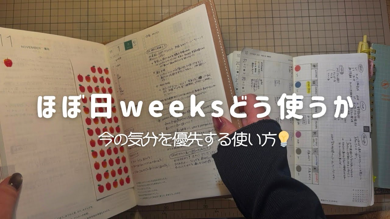 ☹ Я вообще не мог решить, как использовать Hobonichi Weeks...