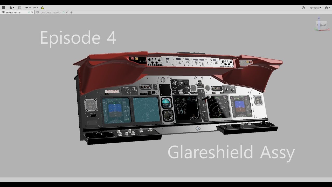 737 Sim Build - The Glareshield #4