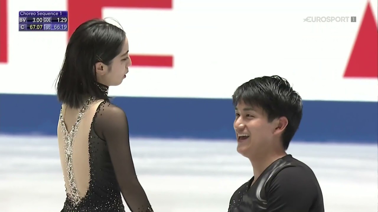 Riku Miura & Ryuichi Kihara 2021 NHK Trophy FS BESP