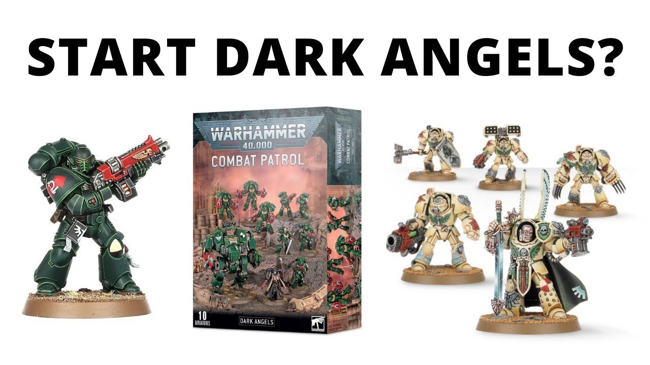 How to Start a Dark Angels Army in Warhammer 40K - Beginners Guide!