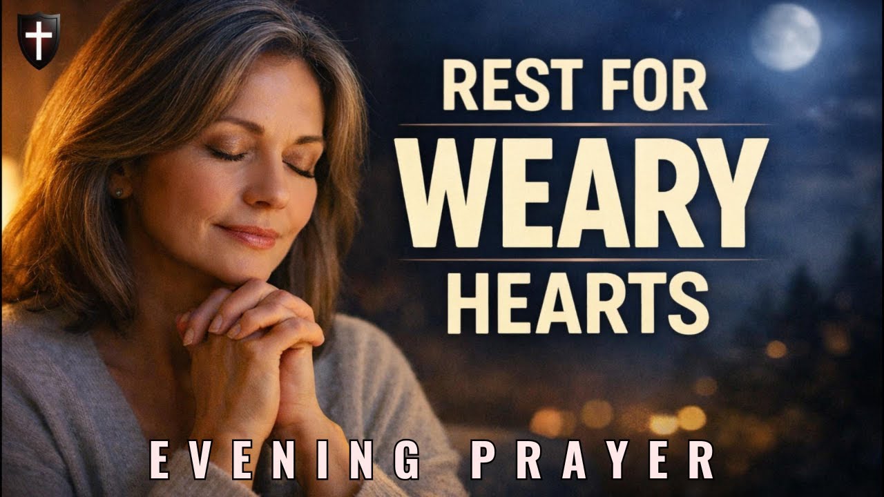 Lord, I ask for rest for my weary heart tonight | Evening Prayer
