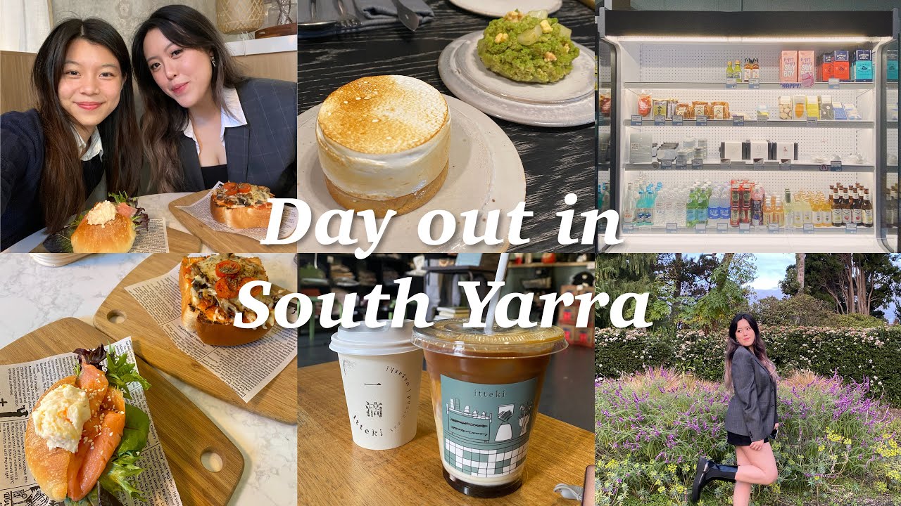 🇦🇺 Day out in South Yarra, Melbourne, pastries 🥐 cafe ☕️ garden 🪴 (6/7/2023) | Tiffany 🌸