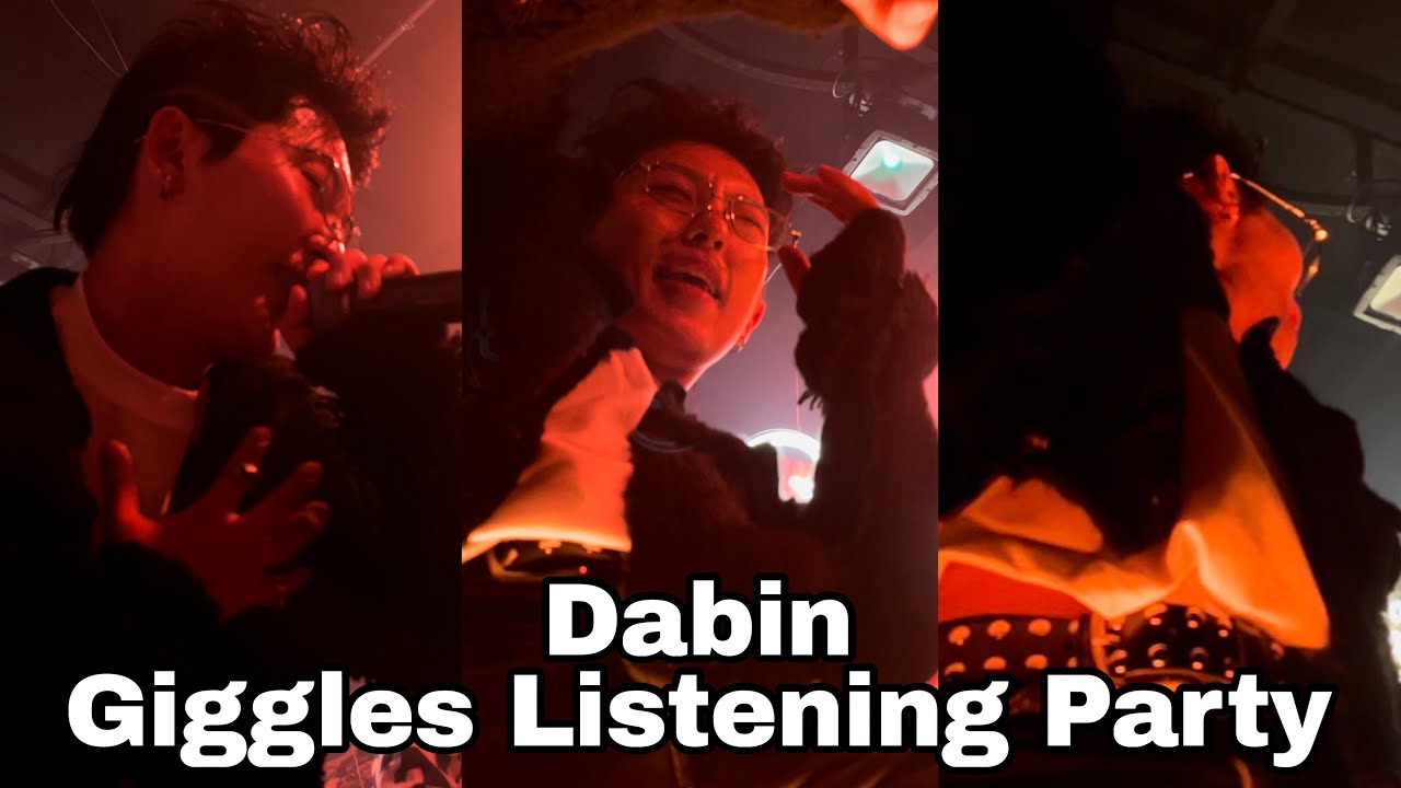 240120 홍다빈 기글스 리스닝 파티 Dabin Giggles listening party full video