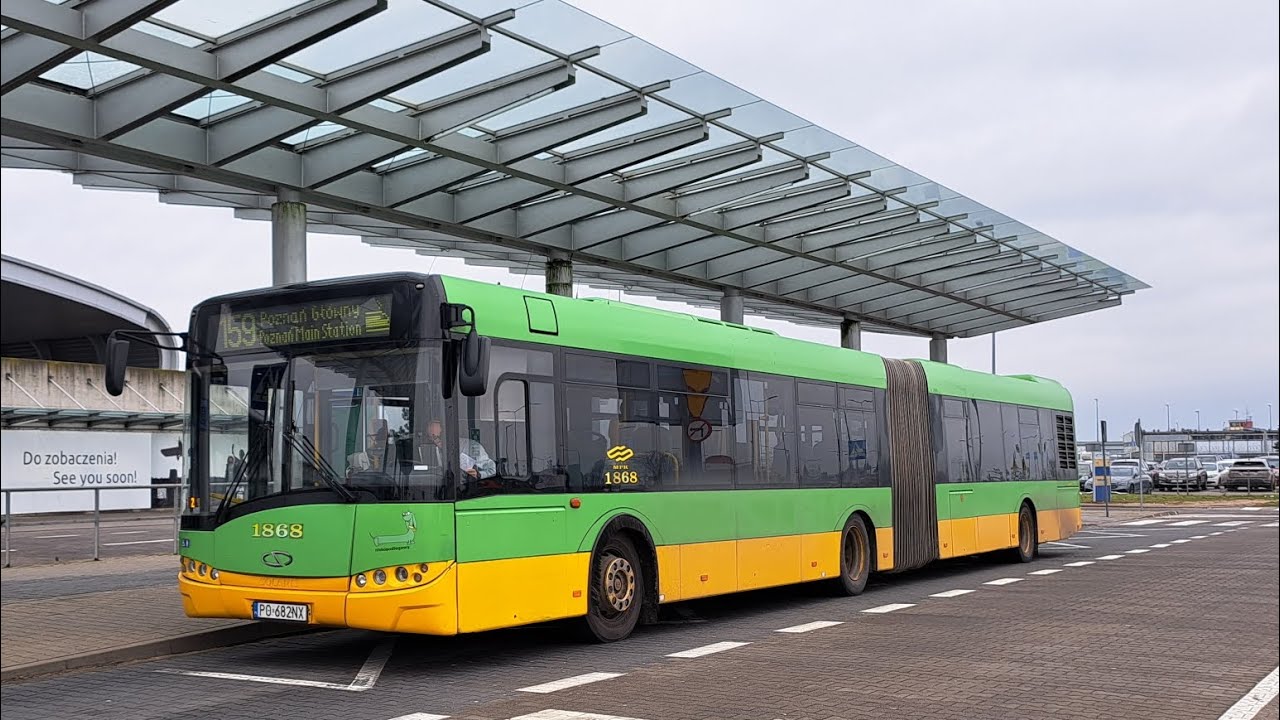MPK Poznań | Linia 159 | Solaris Urbino 18 III | Kierunek Poznań Główny