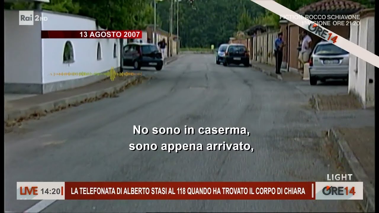 Chiara Poggi, la telefonata di Alberto Stasi al 118 quando ha trovato il corpo - Ore 14 del 12/03/25