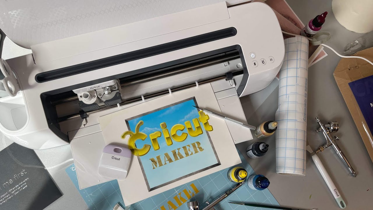 Cricut Maker - der Schneidplotter im Test. Anschluß, Software und erste Projekte