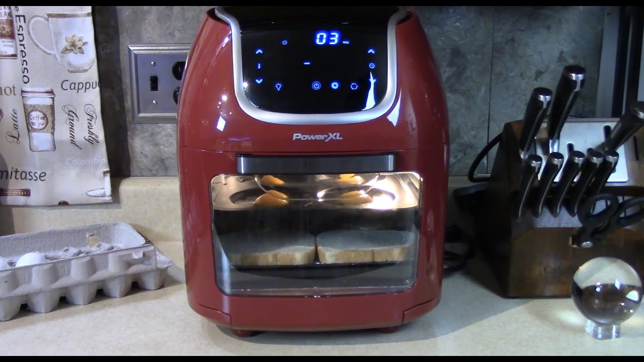 Air Fried Eggs and Toast Breakfast Power Vortex Air Fryer Pro XL