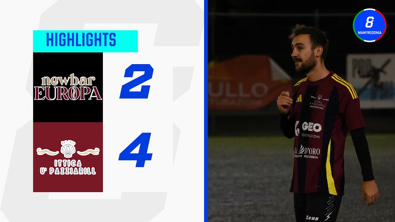 Colpo Ittica U' Pazziarill, New Bar Europa battuto 4-2