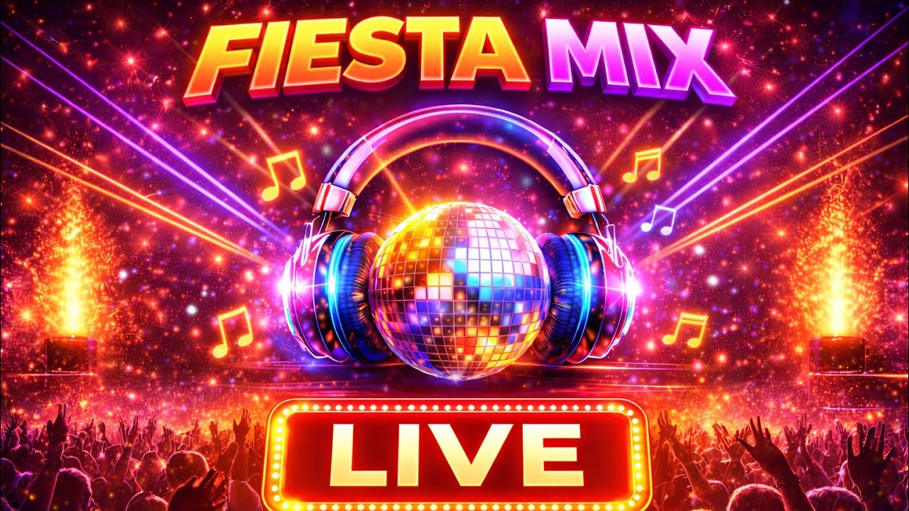 FIESTA MIX ÉXITOS MUSICALES FIN DJ PYXEL