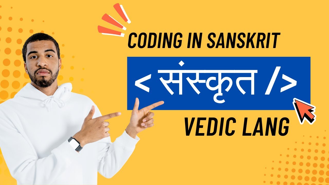 Sanskrit + Code = Vedic-lang 🔥 | Coding in sanskrit | Vedic-lang Tutorial