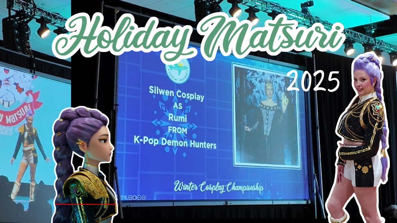 I Competed in an International Cosplay Contest for the First Time! (Holiday Matsuri 2025)