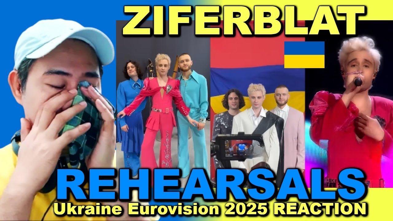 Ziferblat - Rehearsals - Ukraine Eurovision 2025 REACTION