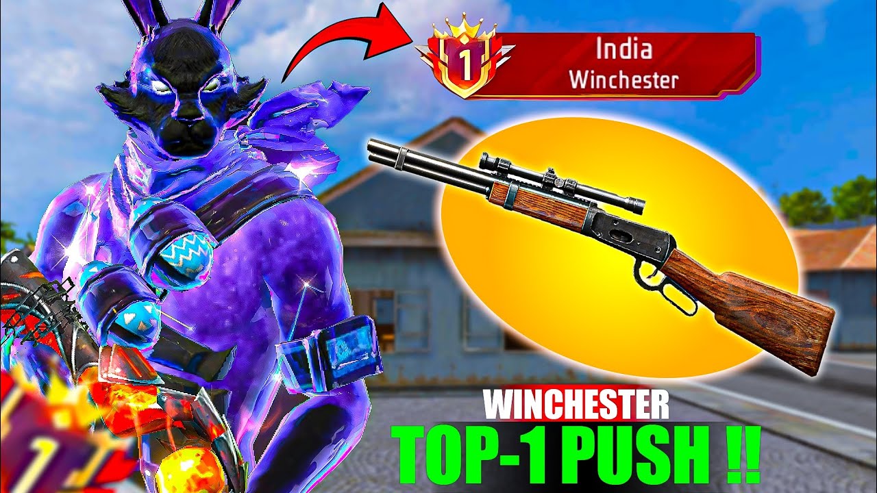 Pushing Top-1 Weapon Glory 🇮🇳 in New Winchester Gun || Weapon Glory Push Tips - KS Gamers 07