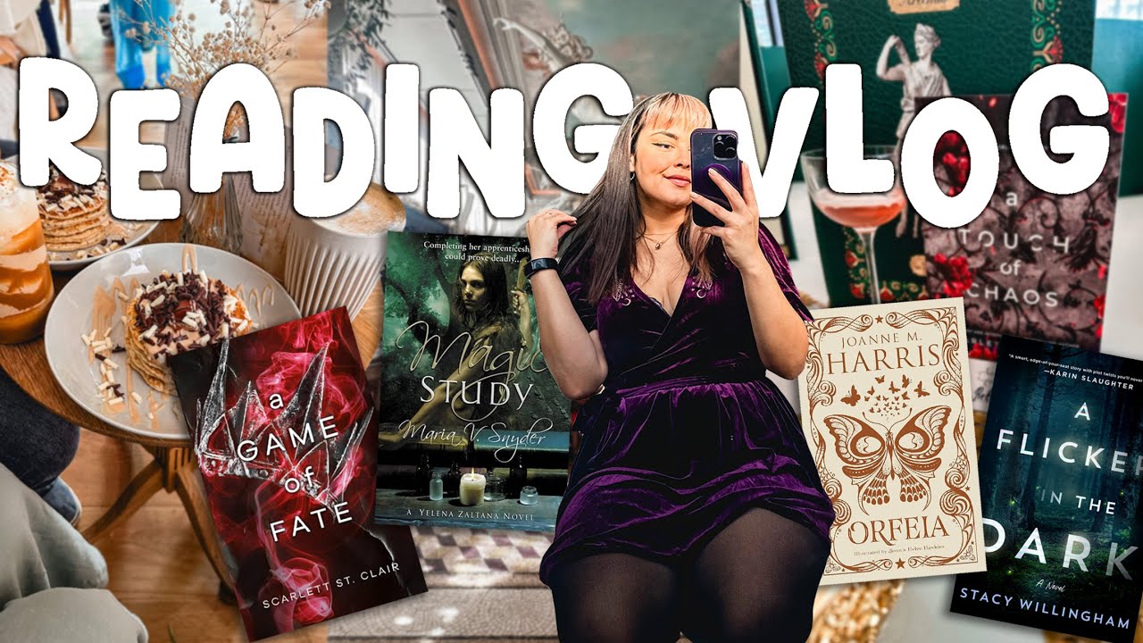 Lunch With Scarlett St. Clair, Disturbia Try-On & Baking Fails 🍰 WEEKLY READING VLOG #259 2024 // AD