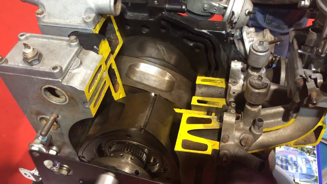 NSU Ro80 cutaway engine